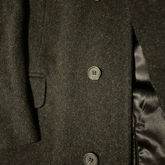 Vintage Christian Dior Wool Trench Coat - Picture 12 of 13